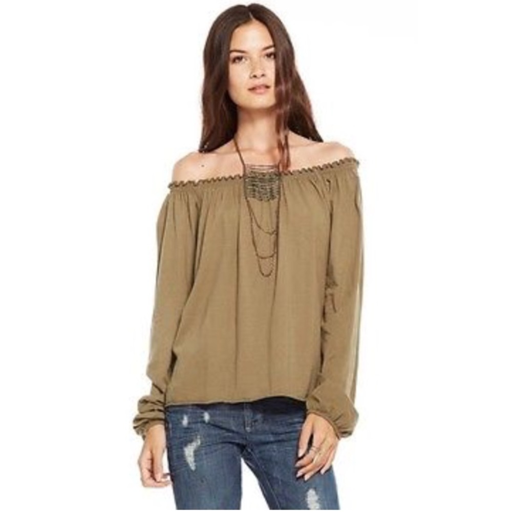 Chaser off the shoulder long sleeve
